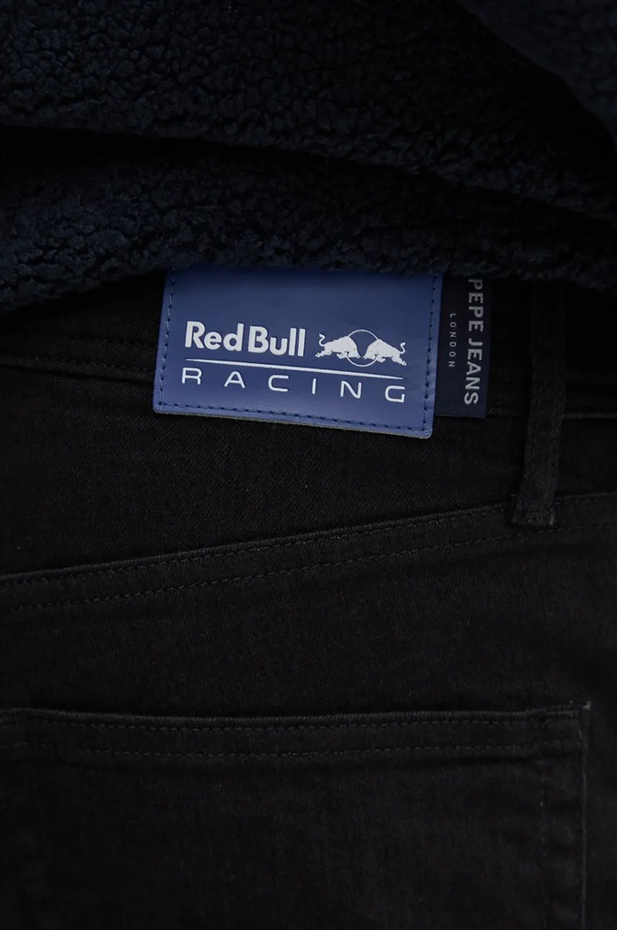 Džíny Red Bull Racing x Pepe Jeans černá RM200001R90