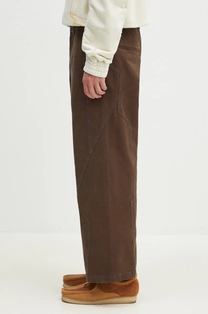 Βαμβακερό τζιν A-COLD-WALL* Format Pant ACWMB306A καφέ AW24