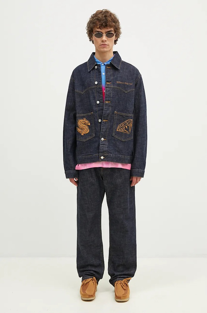 Джинси Billionaire Boys Club Diamonds & Dollars Selvedge Denim B24316