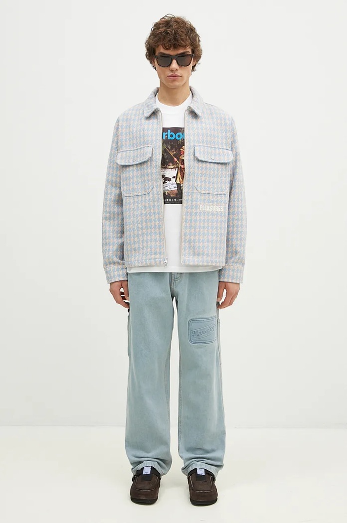 Дънки PLEASURES Box Logo Carpenter Jeans P24F001