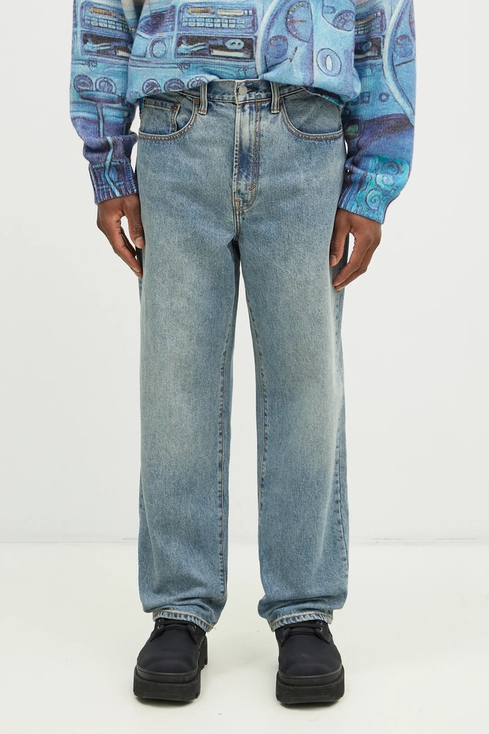 Rifle thisisneverthat Regular Jeans modrá TN243DPA5P01