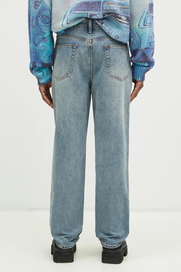 Oblečenie Rifle thisisneverthat Regular Jeans TN243DPA5P01 modrá