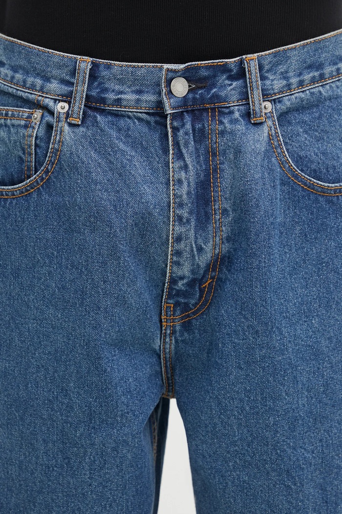 Džíny thisisneverthat Relaxed Jeans modrá TN243DPA5P02