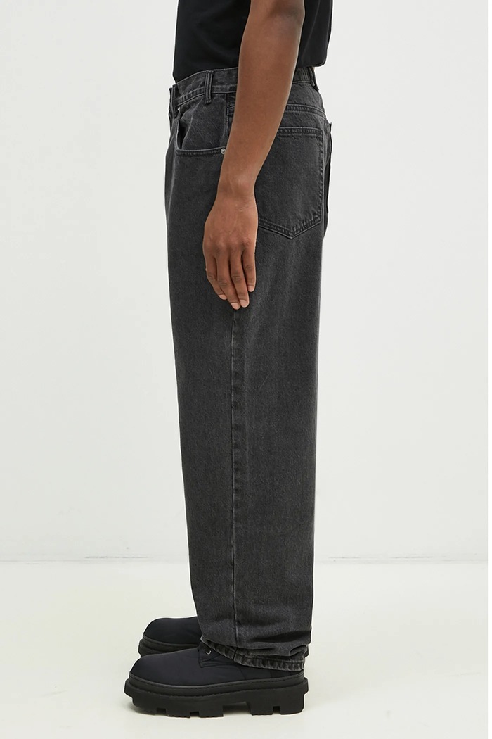Džíny thisisneverthat Relaxed Jeans TN243DPA5P02 černá AW24