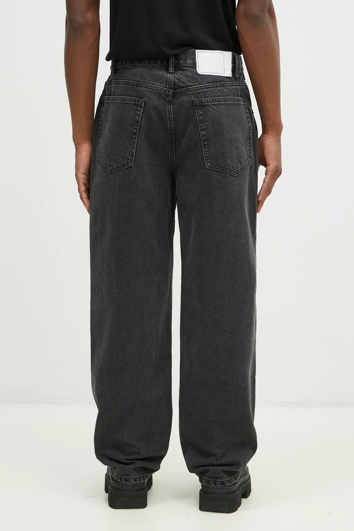Oblečení Džíny thisisneverthat Relaxed Jeans TN243DPA5P02 černá