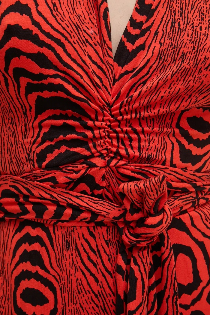 Гащеризон DIANE VON FURSTENBERG DVFPJ3S004 червен