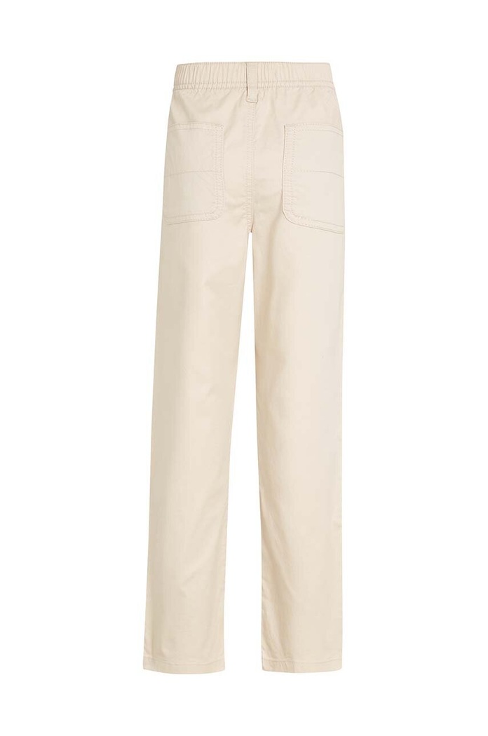 CHLAPEC Dětské kalhoty Tommy Hilfiger SKATER CHINO PANT KB0KB09146.9BYH béžová