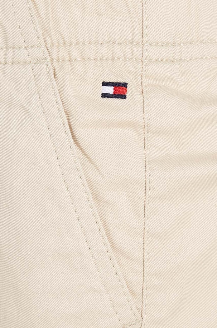 Dětské kalhoty Tommy Hilfiger SKATER CHINO PANT béžová KB0KB09146.9BYH
