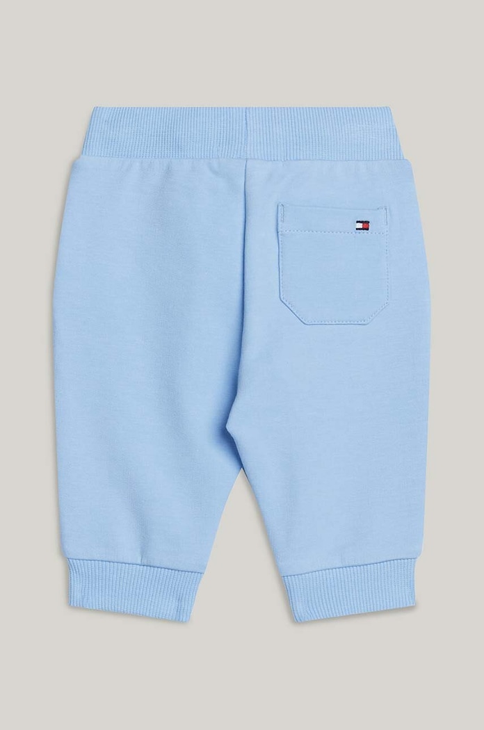 Kojenecké tepláky Tommy Hilfiger KN0KN01839.9BYH modrá AW24