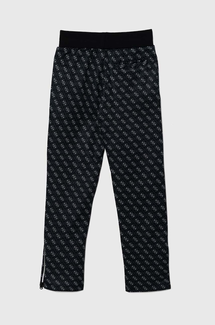 Guess pantaloni de trening pentru copii L4YQ18.FL04Q.9BYH negru AW25