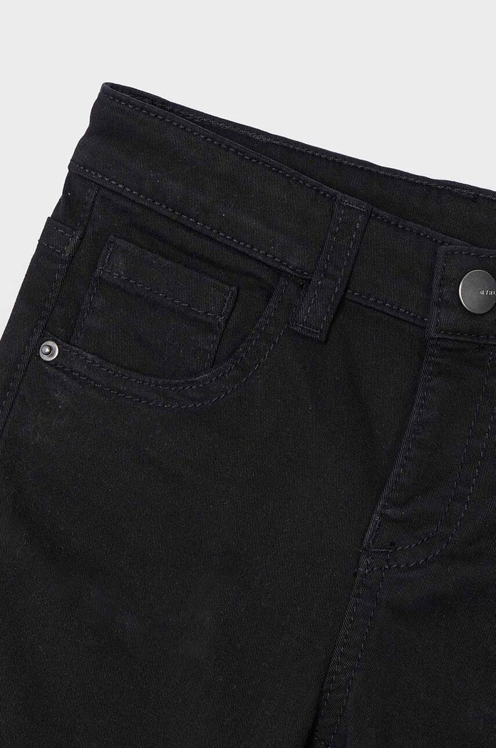 Mayoral pantaloni copii slim fit basic 517.5B.Mini.9BYH negru AW24