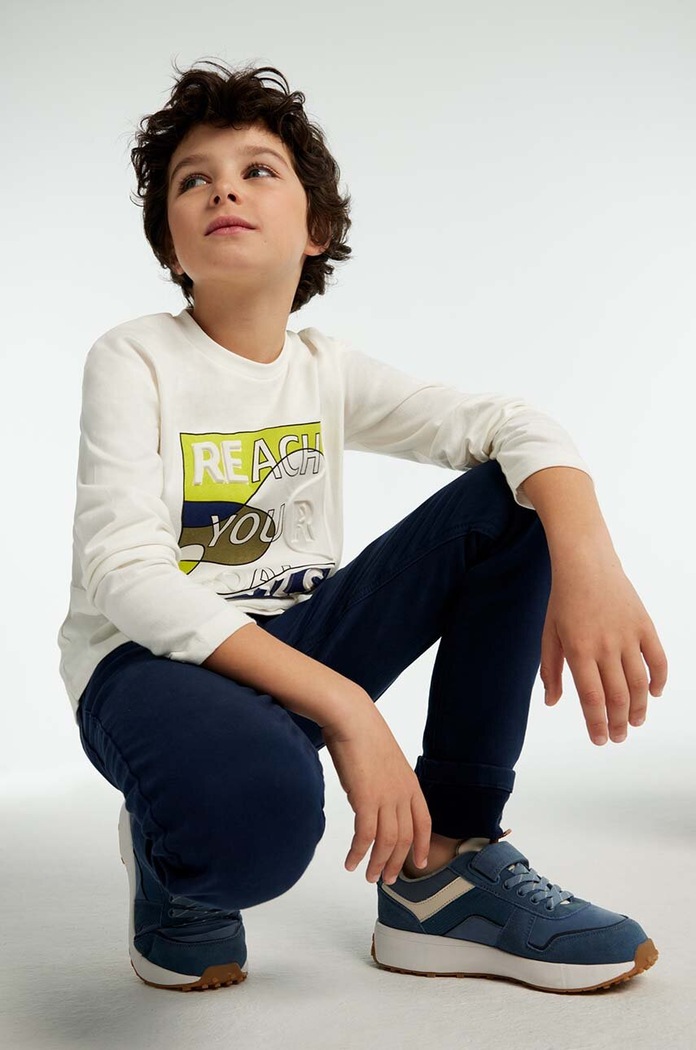Mayoral pantaloni copii soft 7531.7A.Junior.9BYH bleumarin