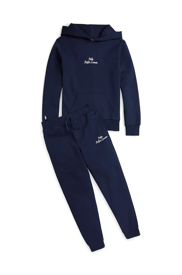CHLAPEC Dětské tepláky Polo Ralph Lauren 323954960001 námořnická modř
