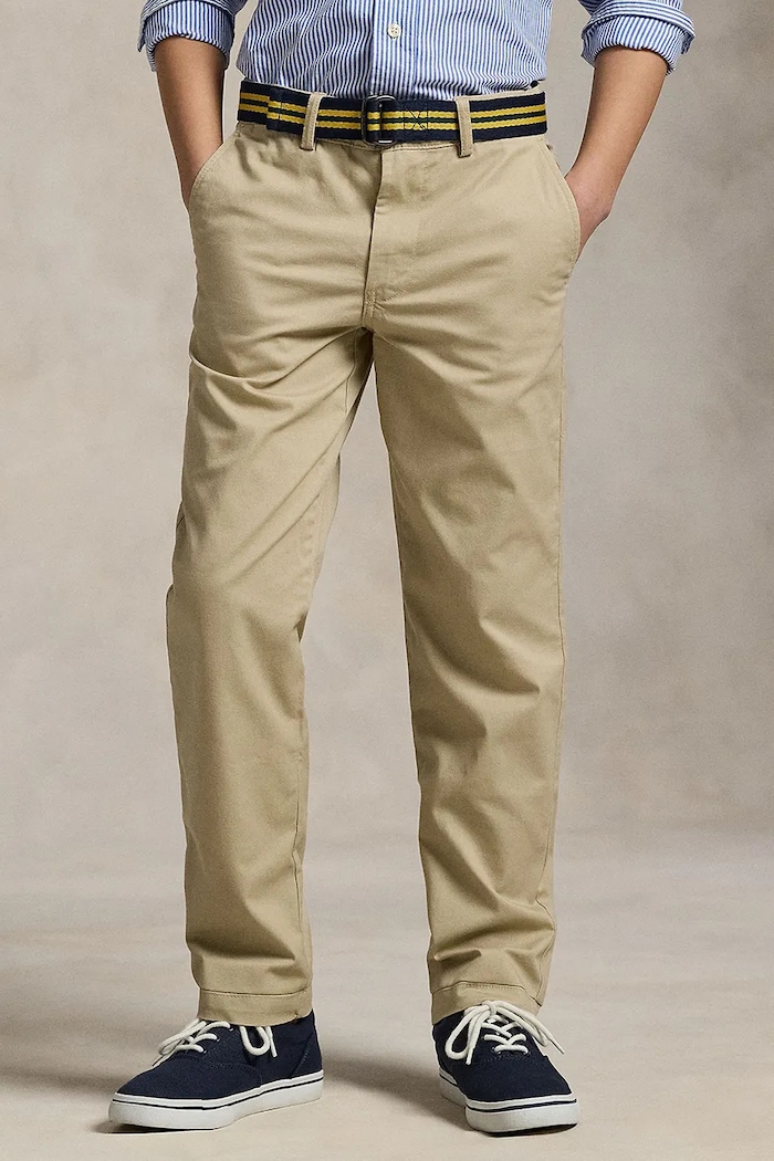 Chlapec Detské nohavice Polo Ralph Lauren 323855394002 béžová