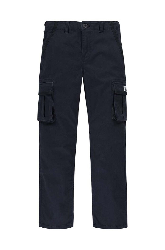 Otroške hlače Levi's TRADITIONAL CARGO Z elastanom črna 8EL211