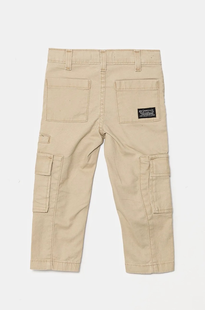 Otroške hlače Levi's REGULAR TAPER CARGO 8EL222 bež AW24