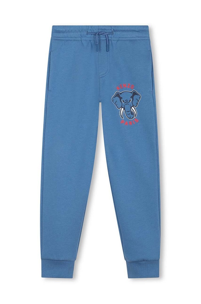Otroški spodnji del trenirke Kenzo Kids K60799. modra AW24