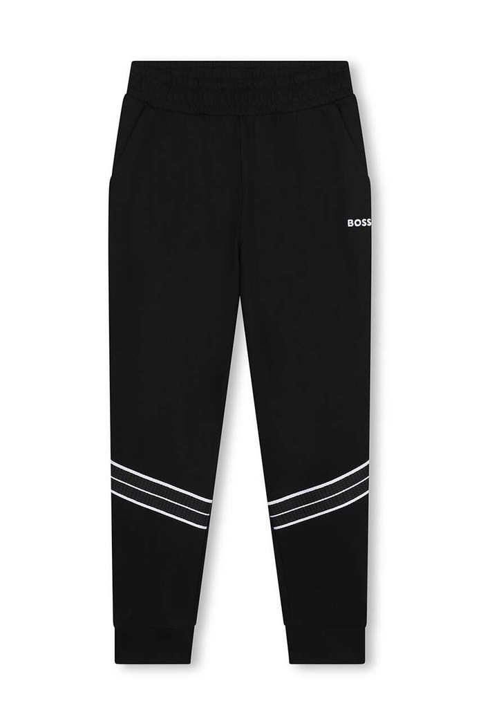 BOSS pantaloni de trening pentru copii J51161.162.174 negru AW24