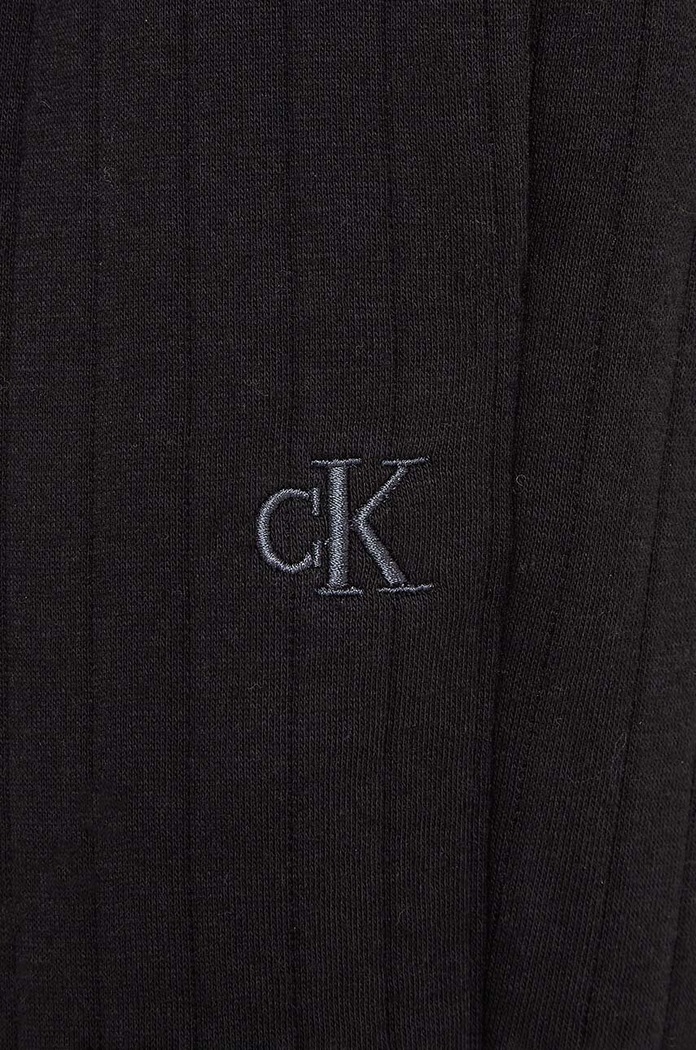 Calvin Klein Jeans pantaloni de trening pentru copii VERTICAL QUILTED negru IB0IB02192.9BYH