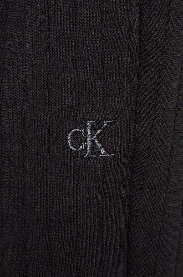 Calvin Klein Jeans pantaloni de trening pentru copii VERTICAL QUILTED negru IB0IB02192.9BYH