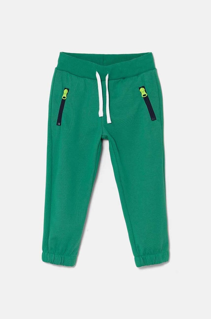 Παιδικό φούτερ United Colors of Benetton με ελαστάν πράσινο 330SGF03Z.P.Seasonal