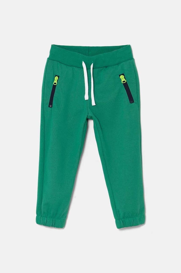 Παιδικό φούτερ United Colors of Benetton με ελαστάν πράσινο 330SGF03Z.P.Seasonal