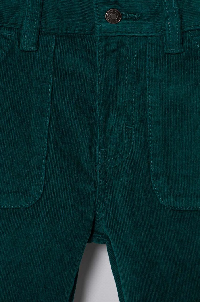 CHLAPEC Dětské manšestrové kalhoty United Colors of Benetton 4AD5GE021.P.Seasonal zelená