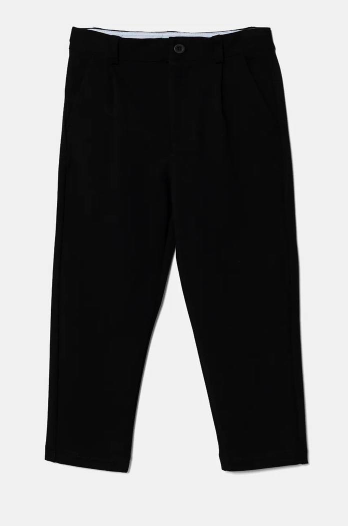 United Colors of Benetton pantaloni copii tricotaj negru 4EOMCF03N.G.Seasonal
