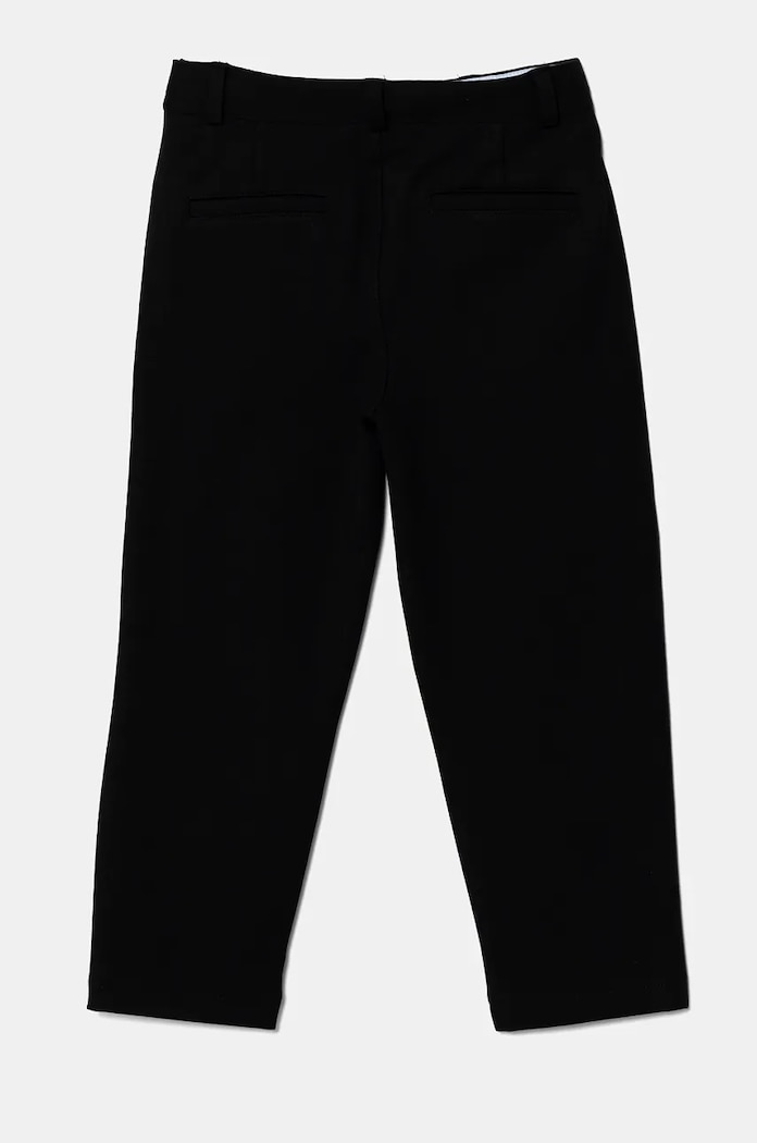 United Colors of Benetton pantaloni copii 4EOMCF03N.G.Seasonal negru AW24
