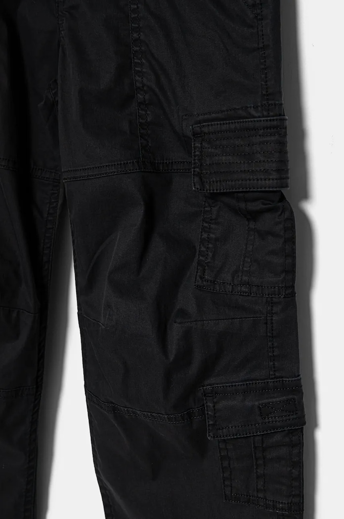 Chlapec Detské nohavice Abercrombie & Fitch KI230.4019 čierna