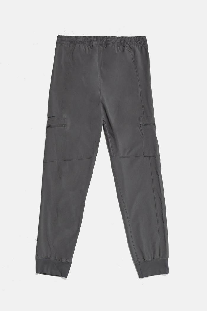 Otroške hlače Abercrombie & Fitch KI234.4066 siva AW24