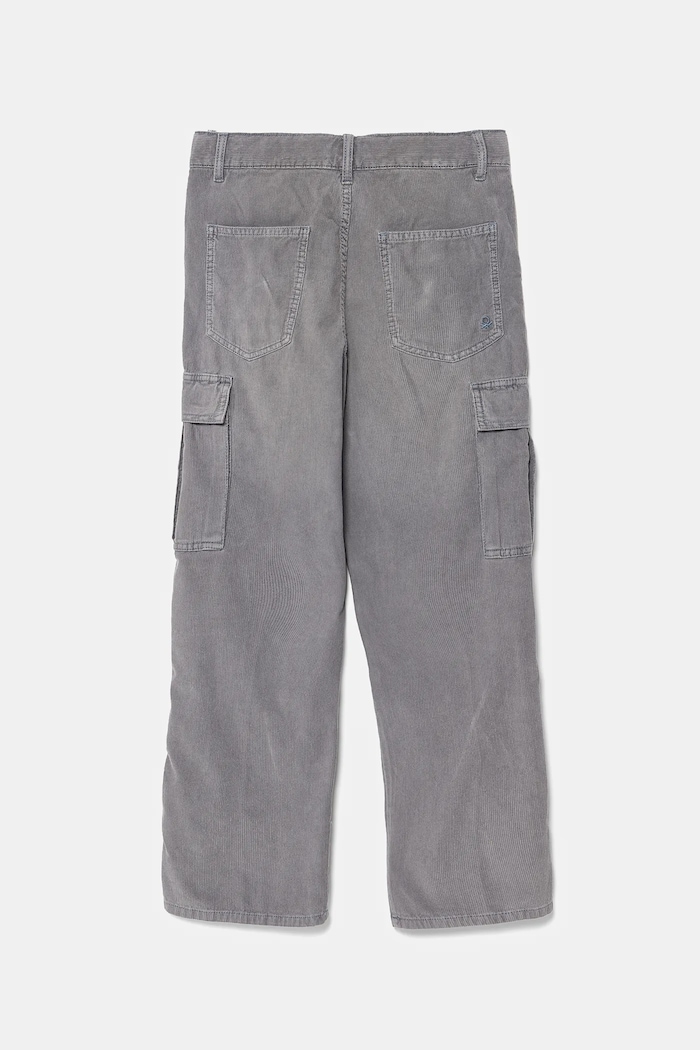 United Colors of Benetton gyerek pamut nadrág 480WCF03W.G.Seasonal szürke AW24