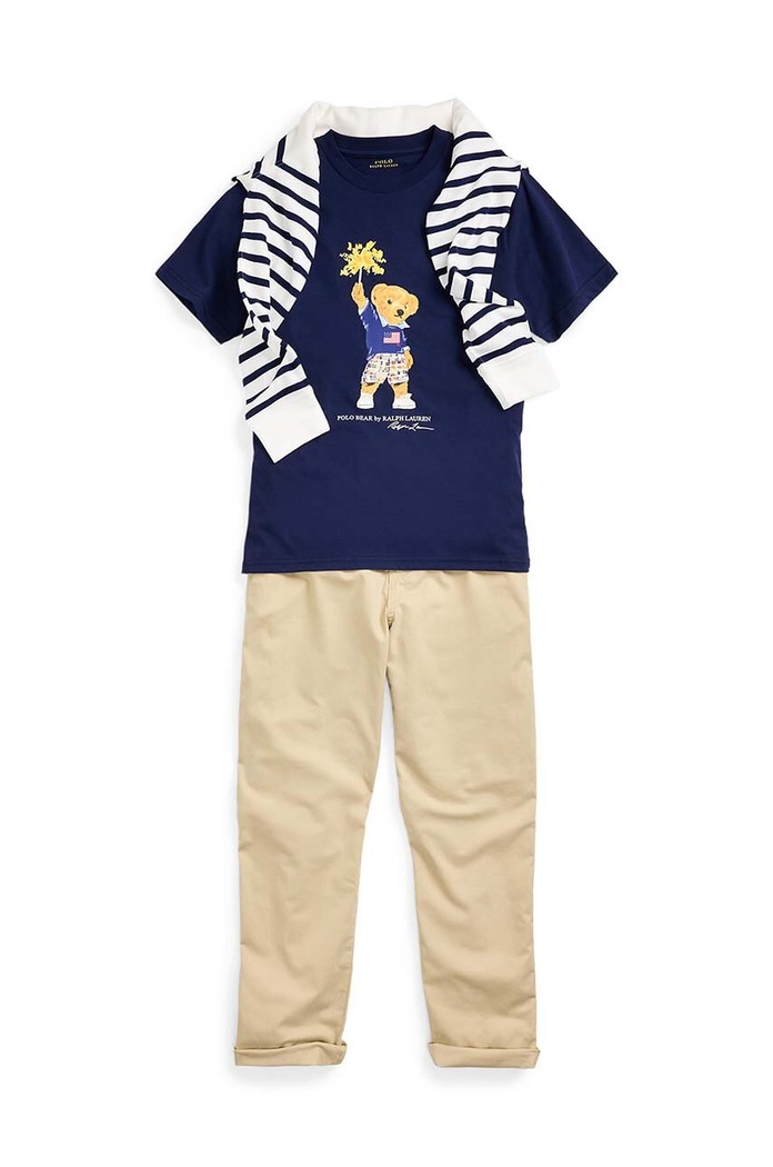 Băieți Polo Ralph Lauren pantaloni copii 323855803001 bej