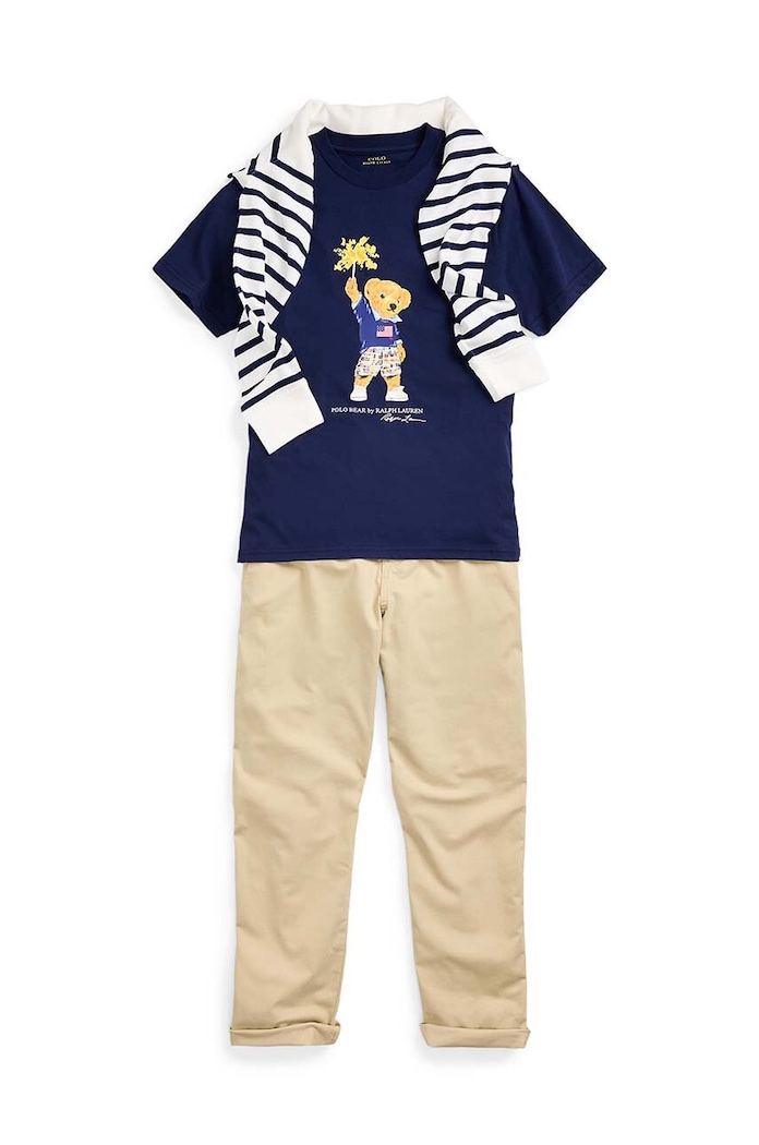 Băieți Polo Ralph Lauren pantaloni copii 323855803001 bej