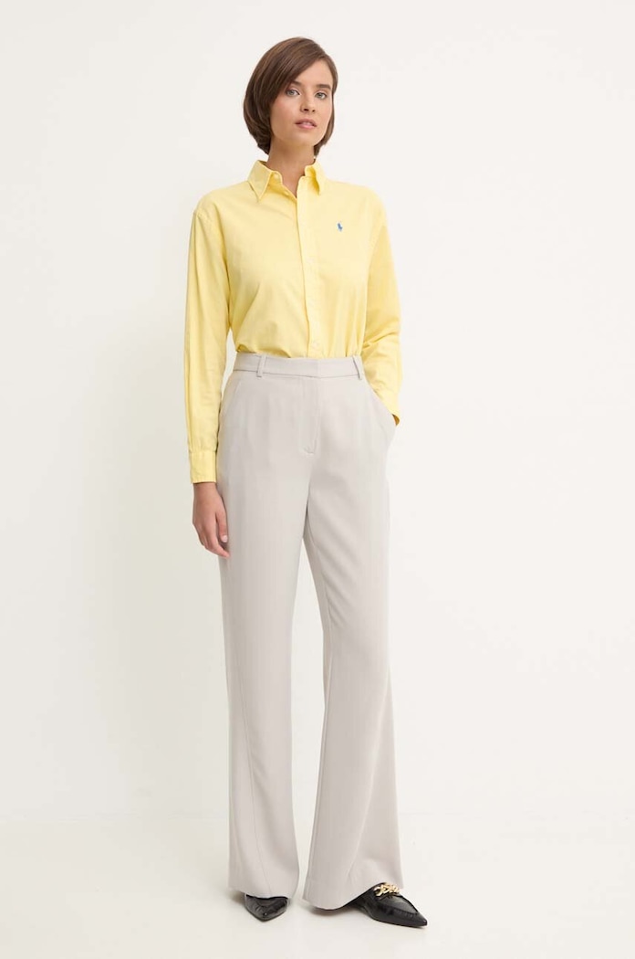 Kalhoty Calvin Klein K20K207155 šedá AW24