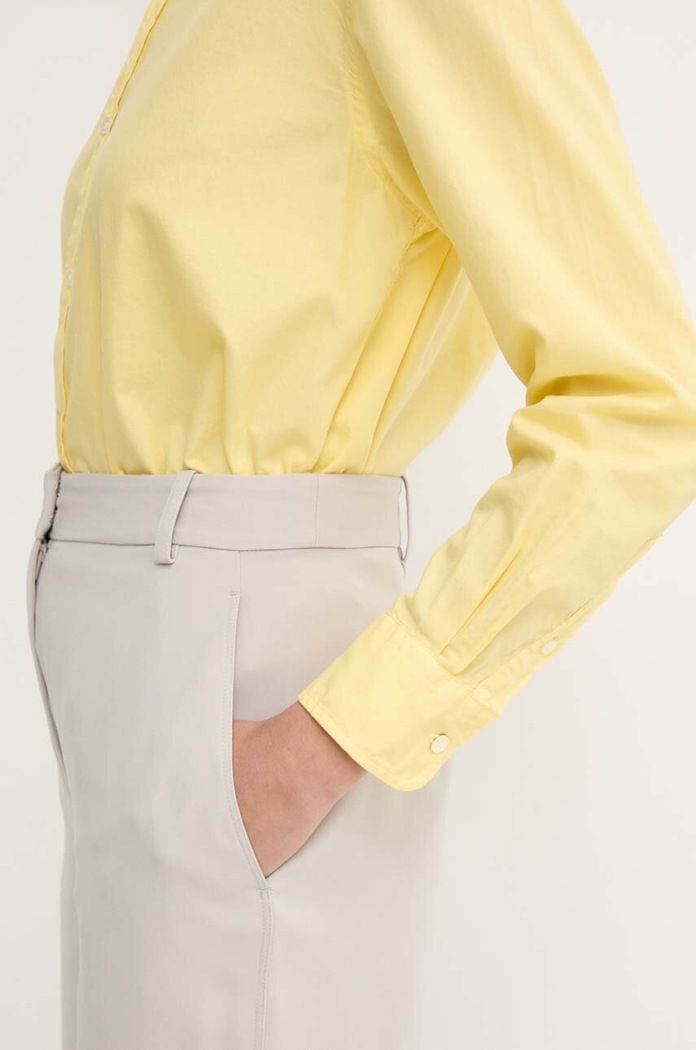Kalhoty Calvin Klein šedá K20K207155