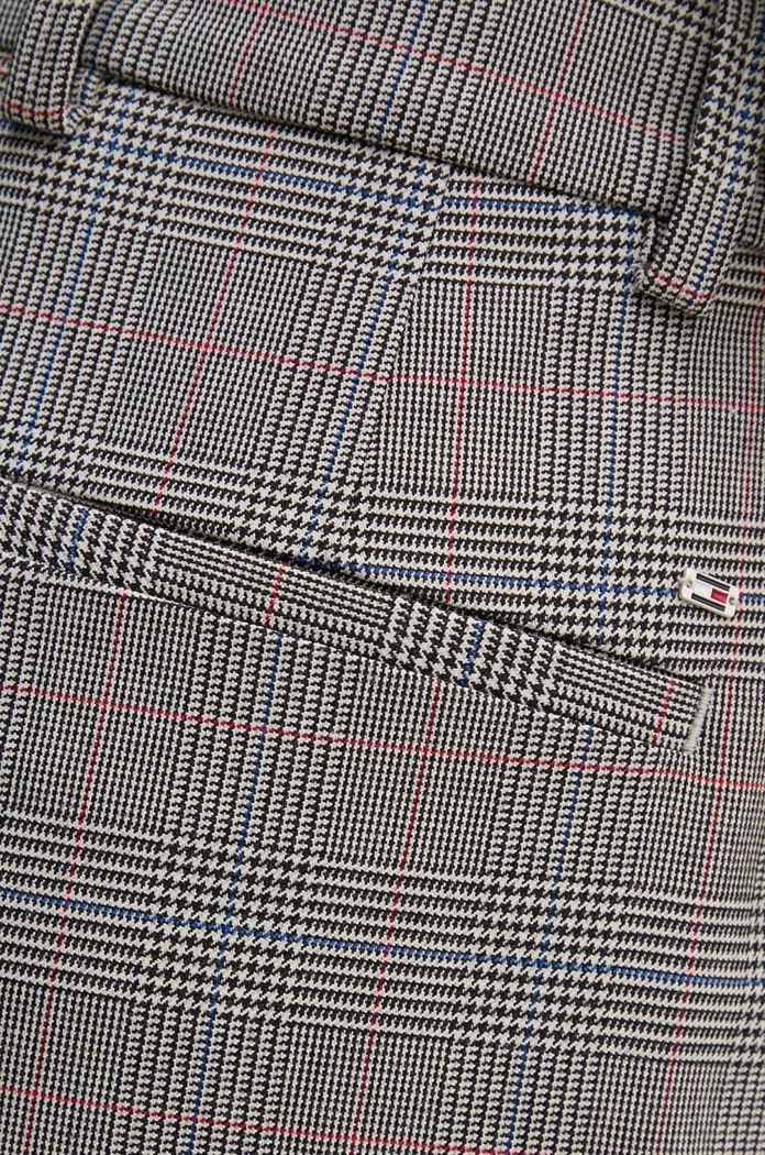 Kalhoty Tommy Hilfiger šedá WW0WW42236