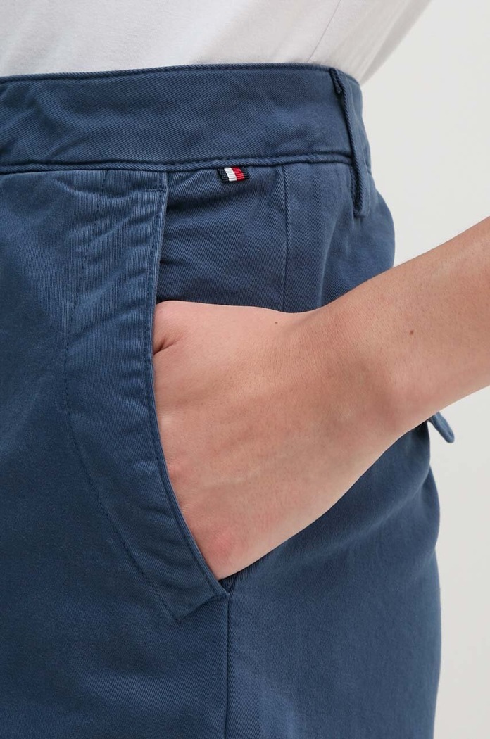 Kalhoty Tommy Hilfiger námořnická modř WW0WW42373