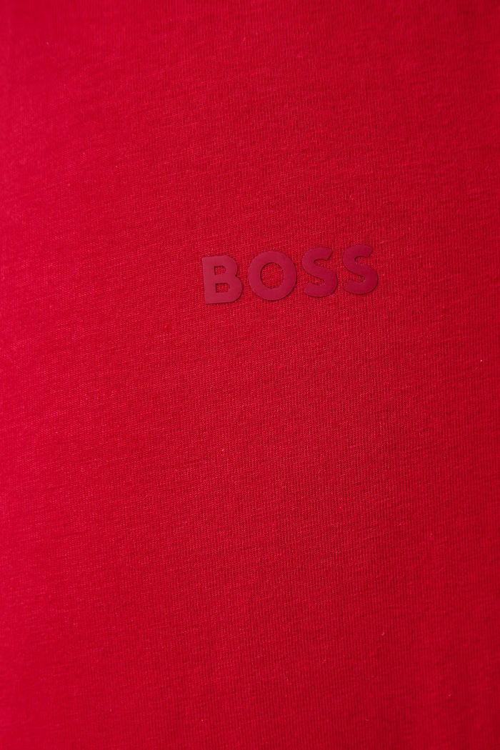 Спортивные штаны для женщин из хлопка с эластаном CI Pants BOSS 50520148 красный