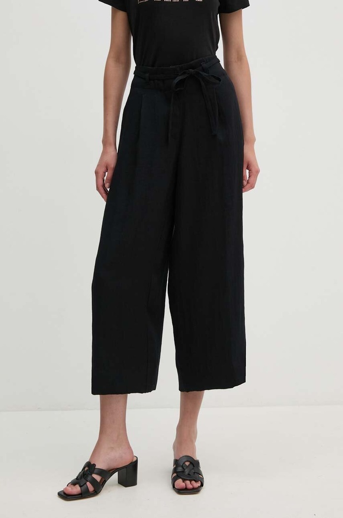 DKNY Spodnie czarny P4EKTX63