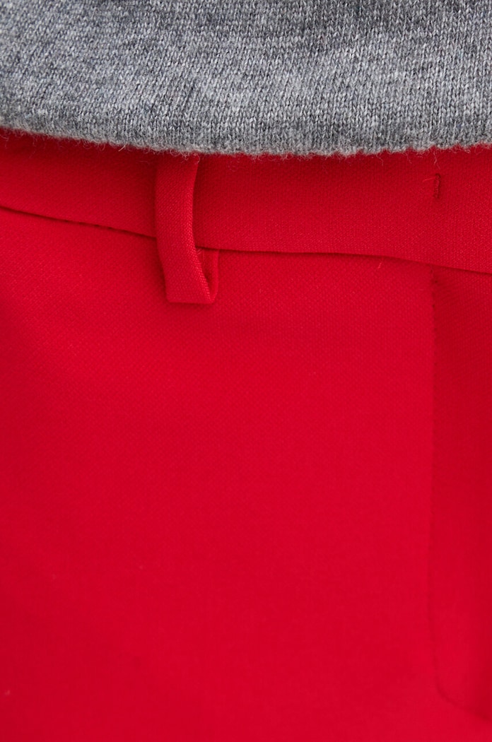 MSGM pantaloni rosu 3741MDP01.247621