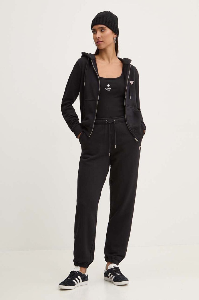 Спортен панталон Guess Jeans W4YB33.KC811 черен SS26
