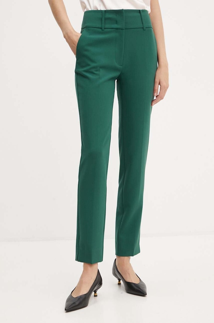 Marciano by Guess spodnie SHELLY z elastanem zielony 3BGB28.7046A