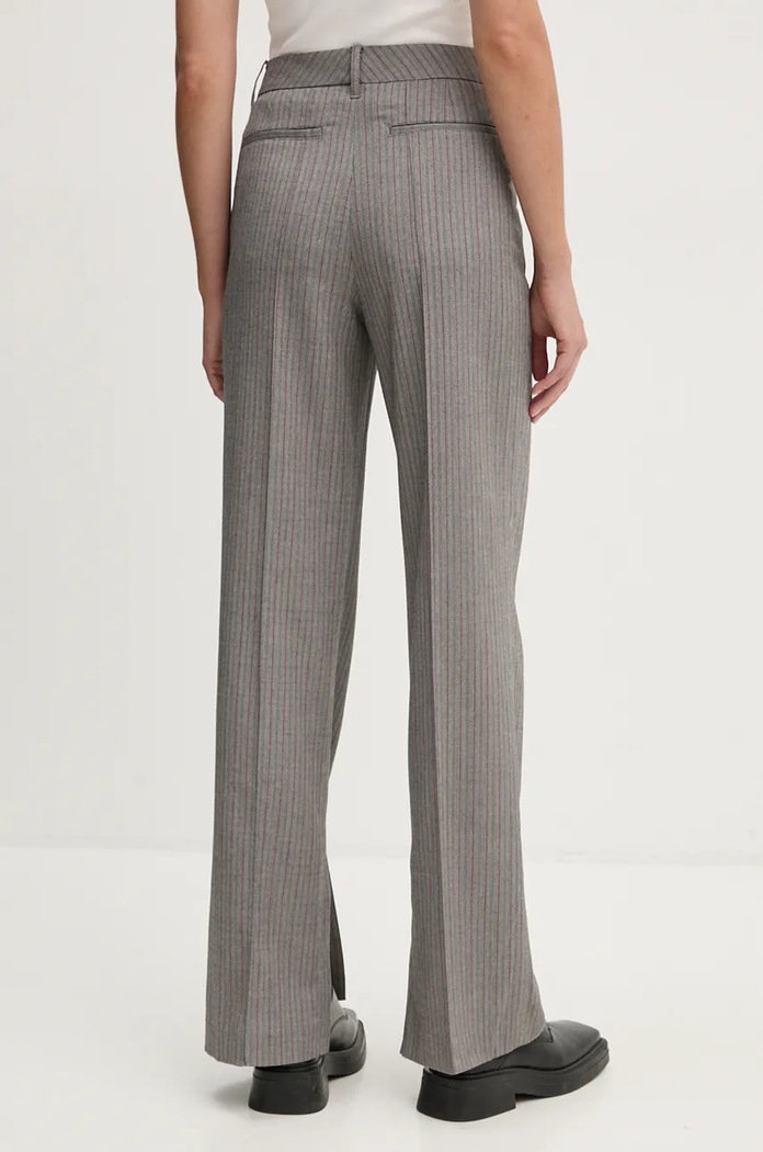 Ruházat Remain nadrág Herringbone Slim Pants 5018733038 szürke