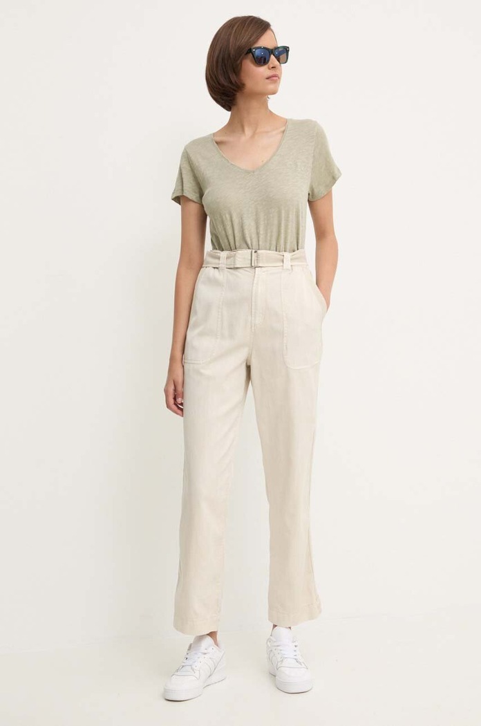 Hlače Pepe Jeans AYLIN PL211763 bež AW24