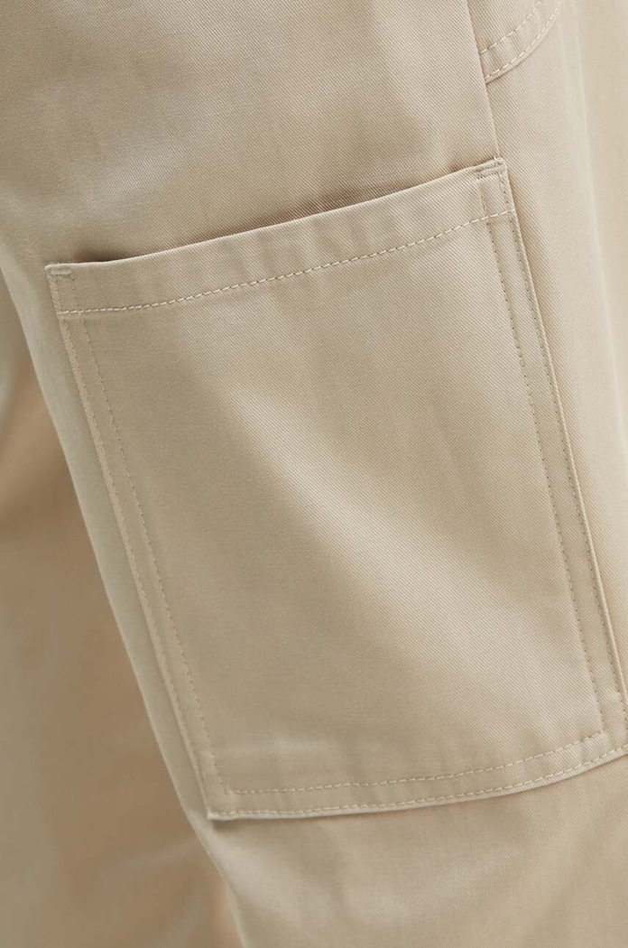 Βαμβακερό παντελόνι Moschino Jeans 0311.8219 μπεζ