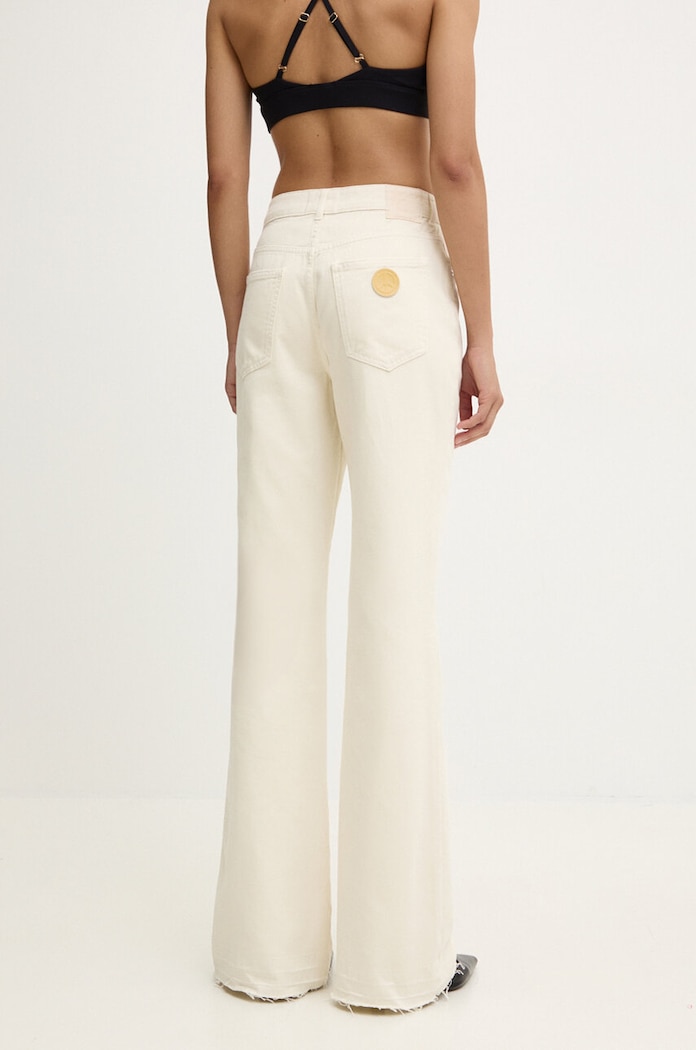 Odzież Moschino Jeans jeansy 0324.8225 beżowy