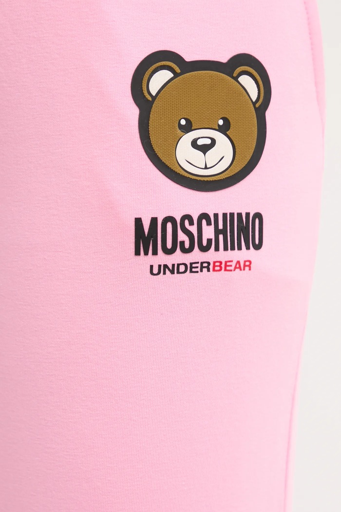Tepláky Moschino Underwear růžová A6890.4413