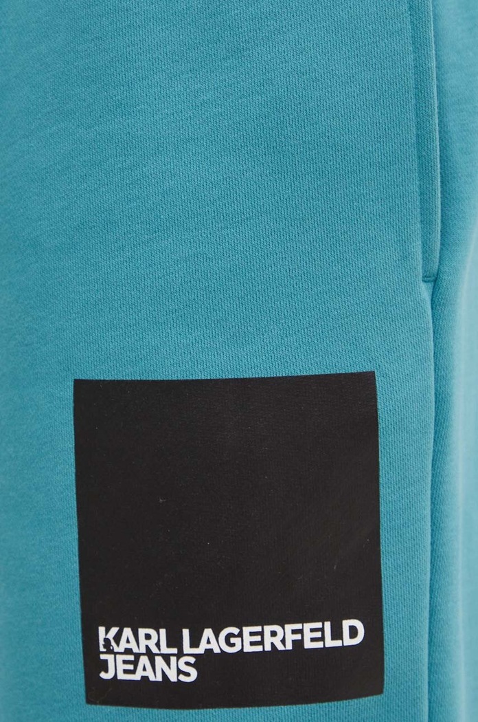 Donji dio trenirke Karl Lagerfeld Jeans tirkizna 245J1000