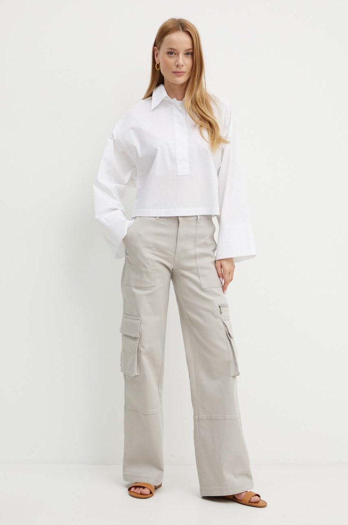 Hlače MAX&Co. 2426136021200 siva AW24